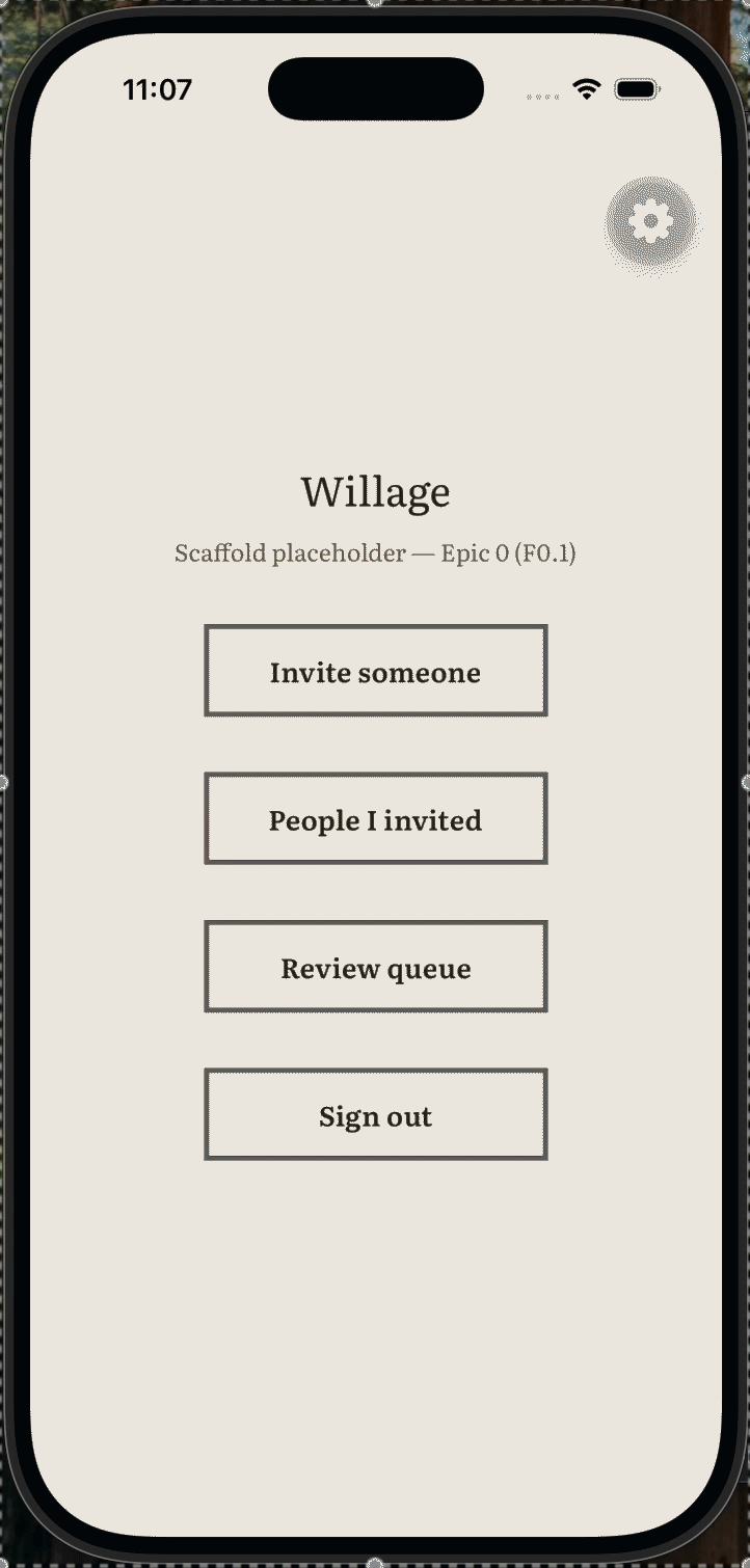 Demo of approving an invited account